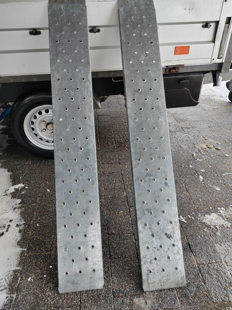 Rampy najazdowe stalowe ocynkowane 20x150cm
