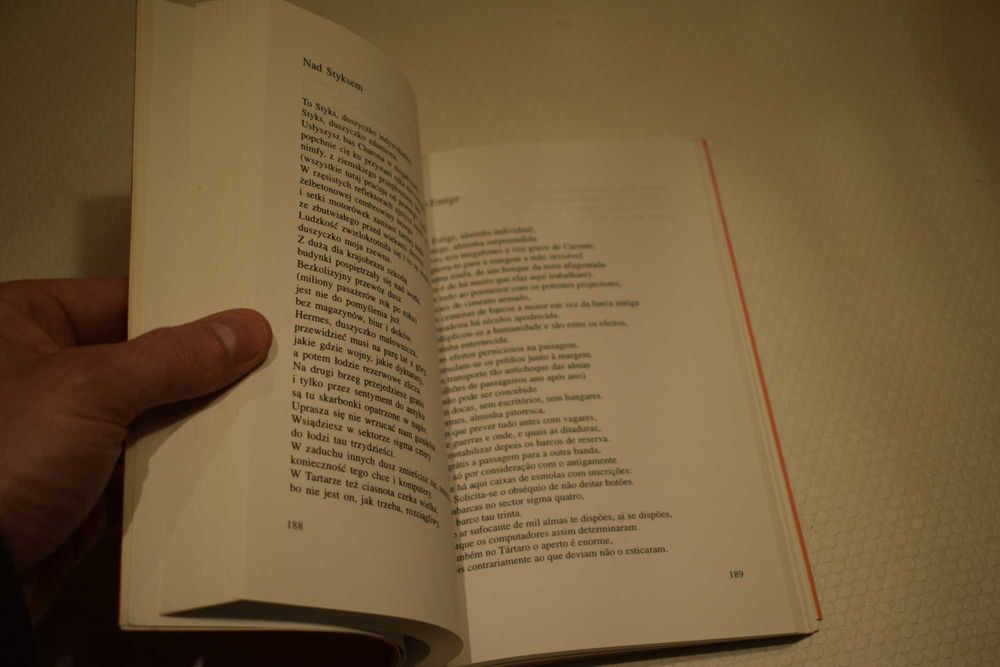 Wislawa Szymborska livro de poesia "Paisagem com grão de areia"