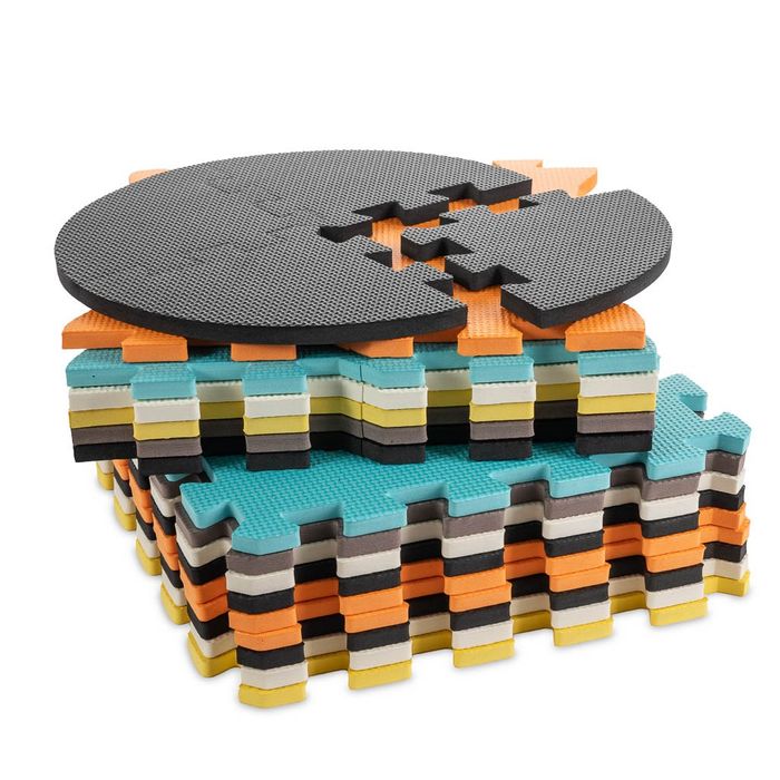 Puzzle piankowe mata / kojec dla dzieci 25el. 114cm x 114cm x 1cm