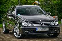 Mercedes-Benz CLK 3.0CDI 224KM AUTOMAT 7G Navi PDC Xenon ALU 18 Tempomat El Fotele WARTO