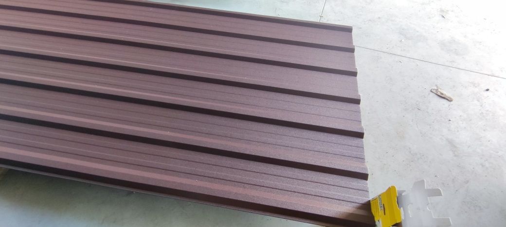Blacha trapezowa t18 filc trapez brąz grafit 0,5mm mazowieckie lubelsk