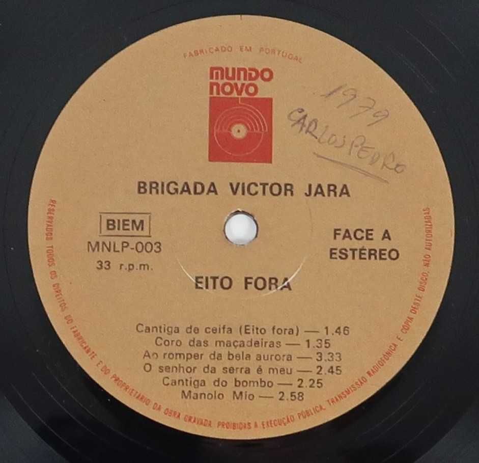 2 Discos Vinil Brigada Vitor Jara