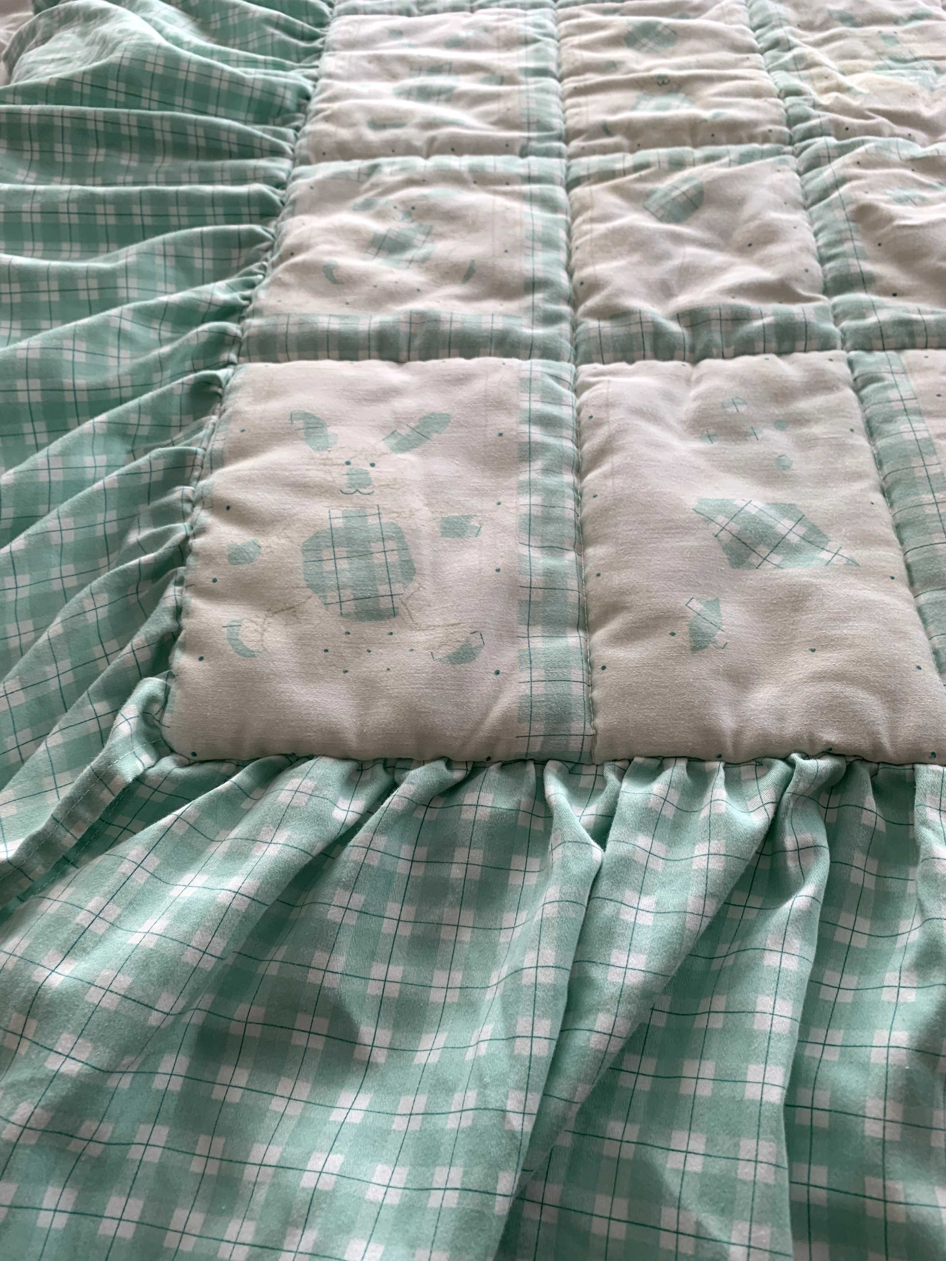 Colcha para berço