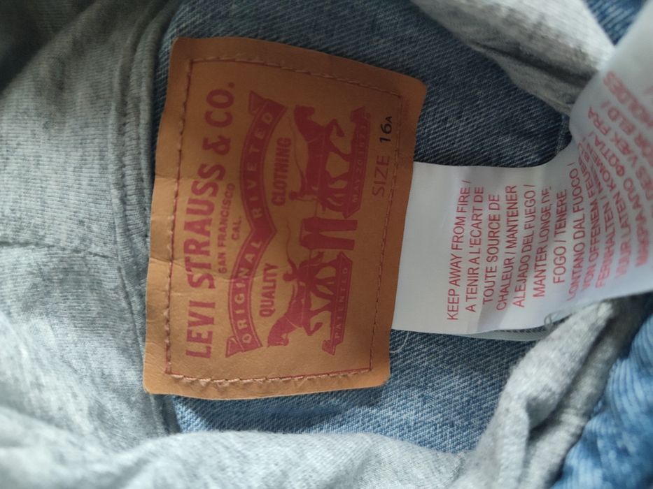 Nowa Kurtka jeansowa wiatrówka wiosenna Levi's