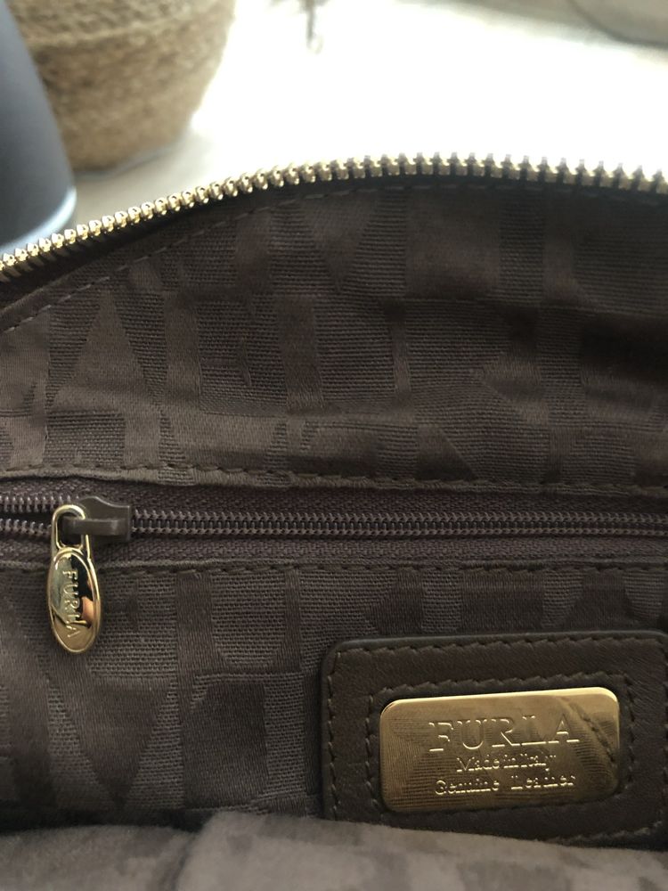 Skórzana torebka FURLA do ręki