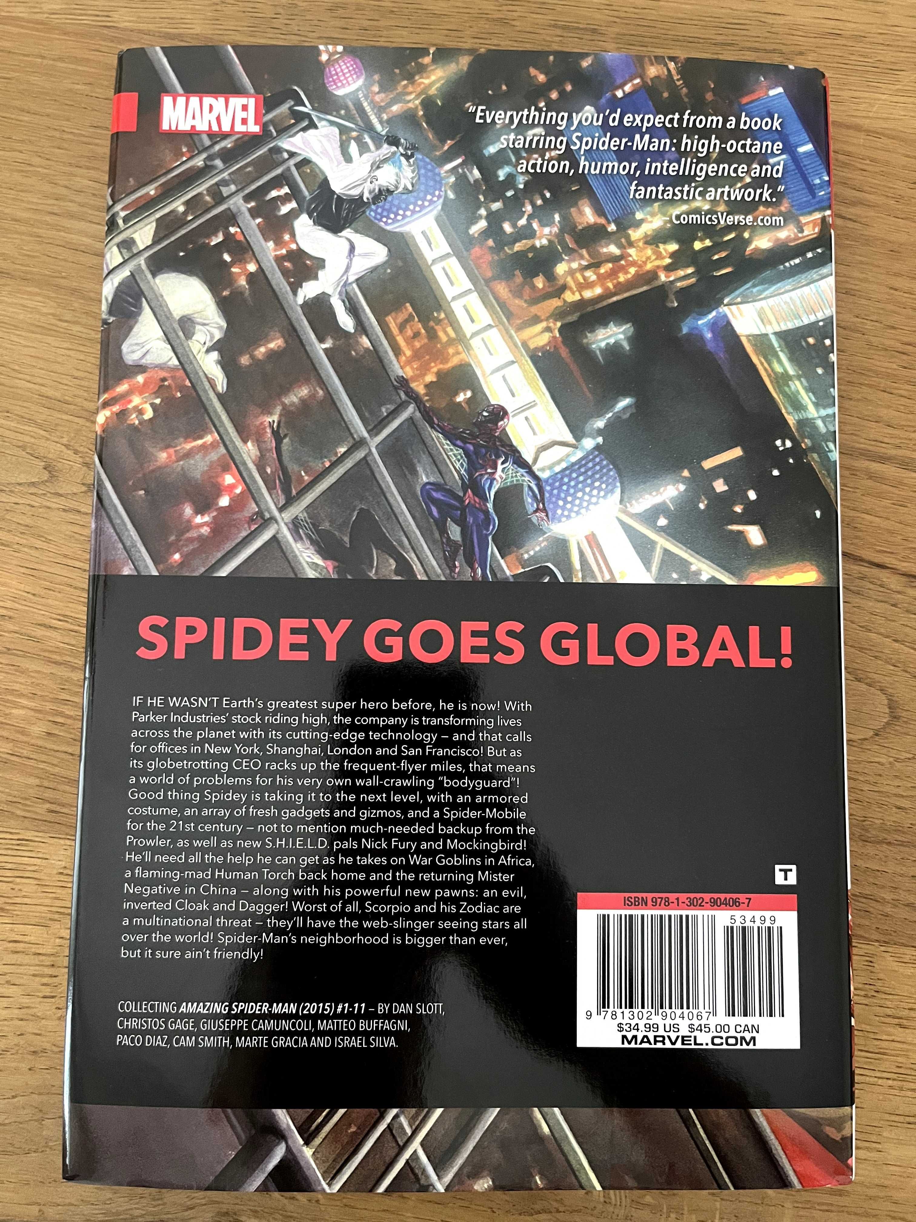 Amazing Spider-Man 2015 (Worldwide || #1-#11) Dan Slott || Hard-Cover