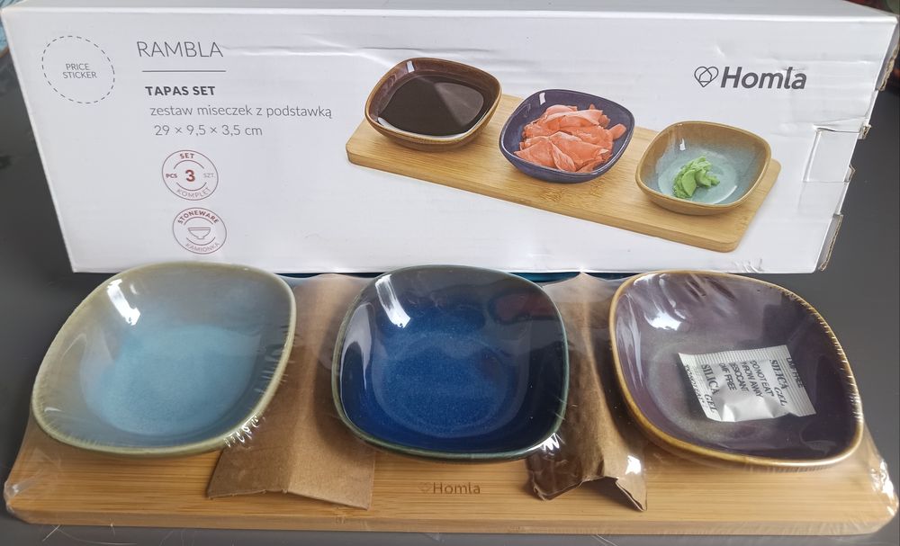 HOMLA zestaw miseczek Rambla 29 x 3,5cm
