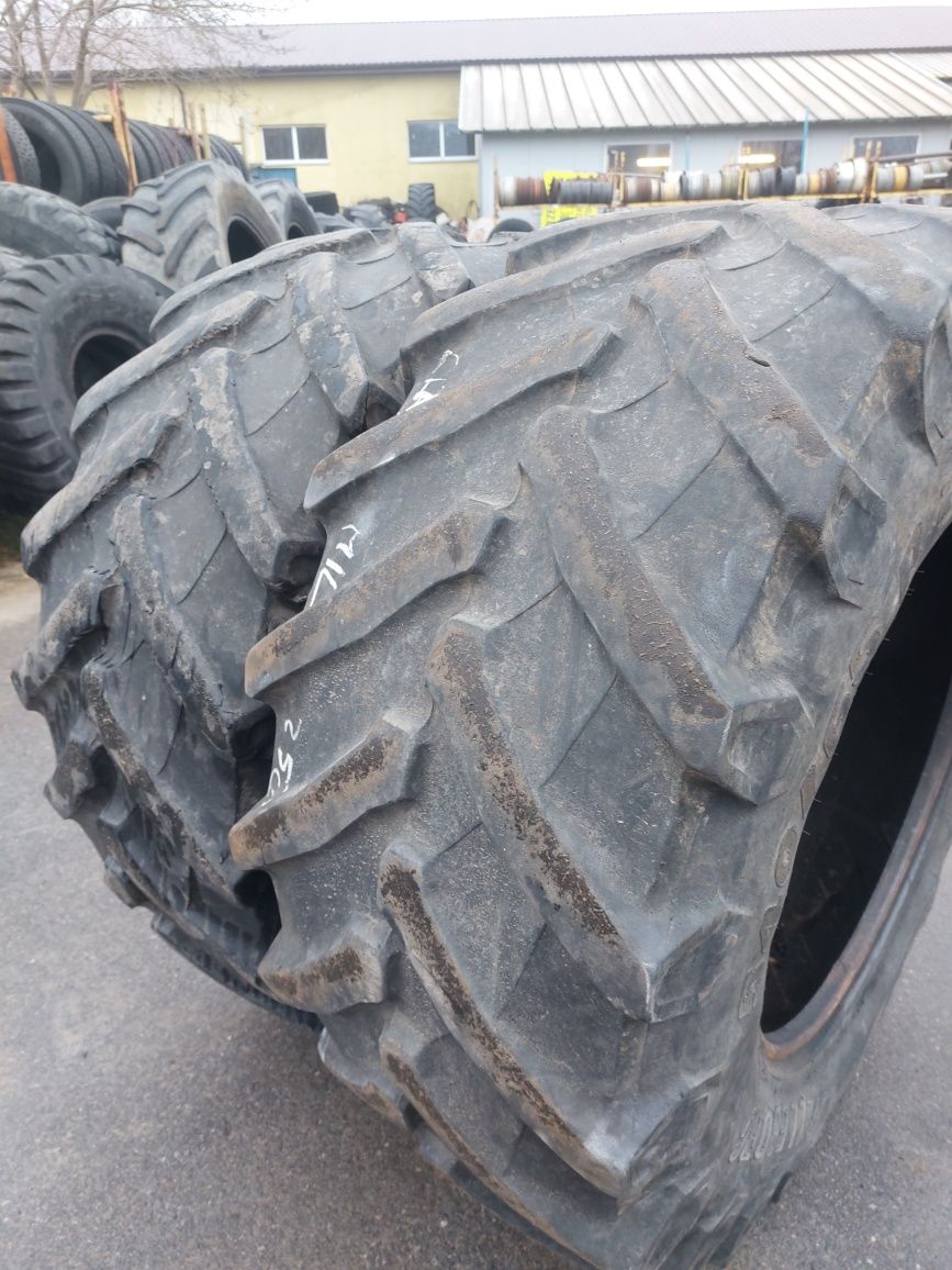 540/65R28 Trelleborg opony używane rolnicze para