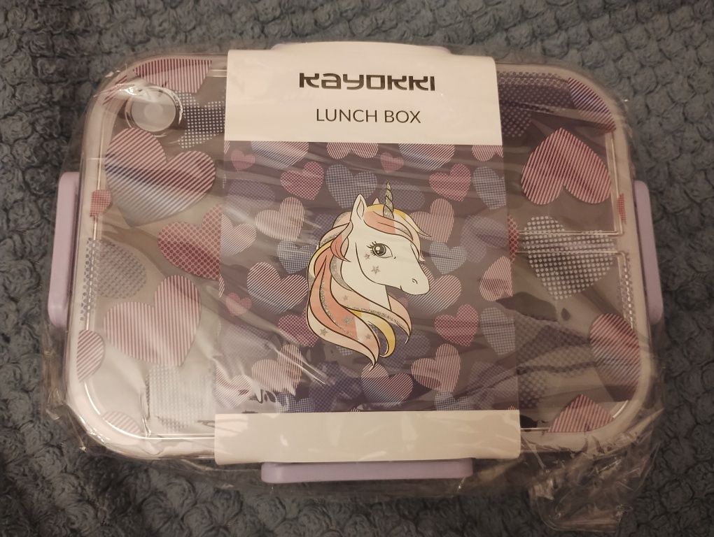 Lunch box z jednorożcem (nowy)
