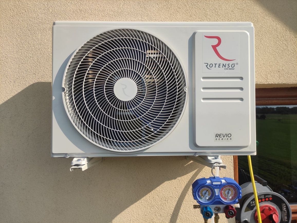 Klimatyzacja Rotenso Gree LG Kaisai AUX Mitsubishi