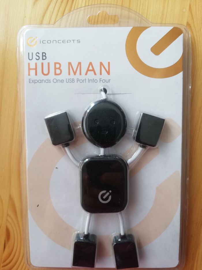 Hubman usb expander przedłużacz ładowarka gadżet windows mac iconcept