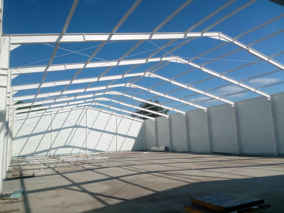 Konstrukcja stalowa hala wiata magazyn obora