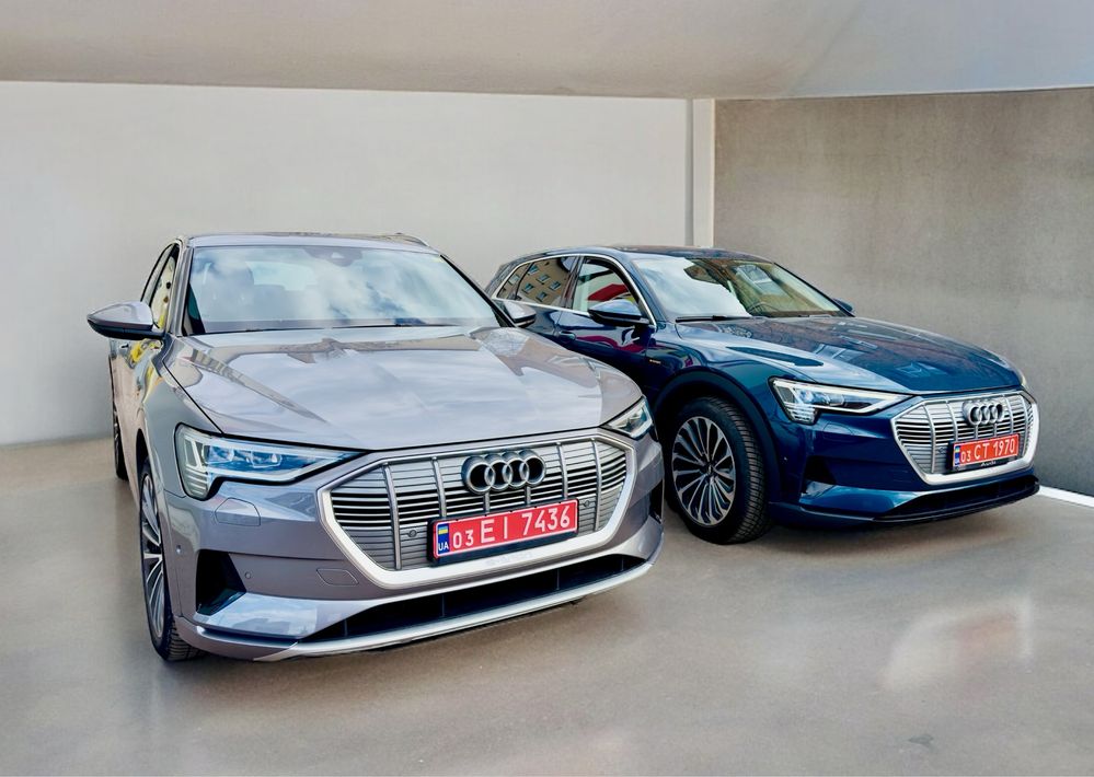 Audi E tron 95 kwt. За 21100€. В наявності