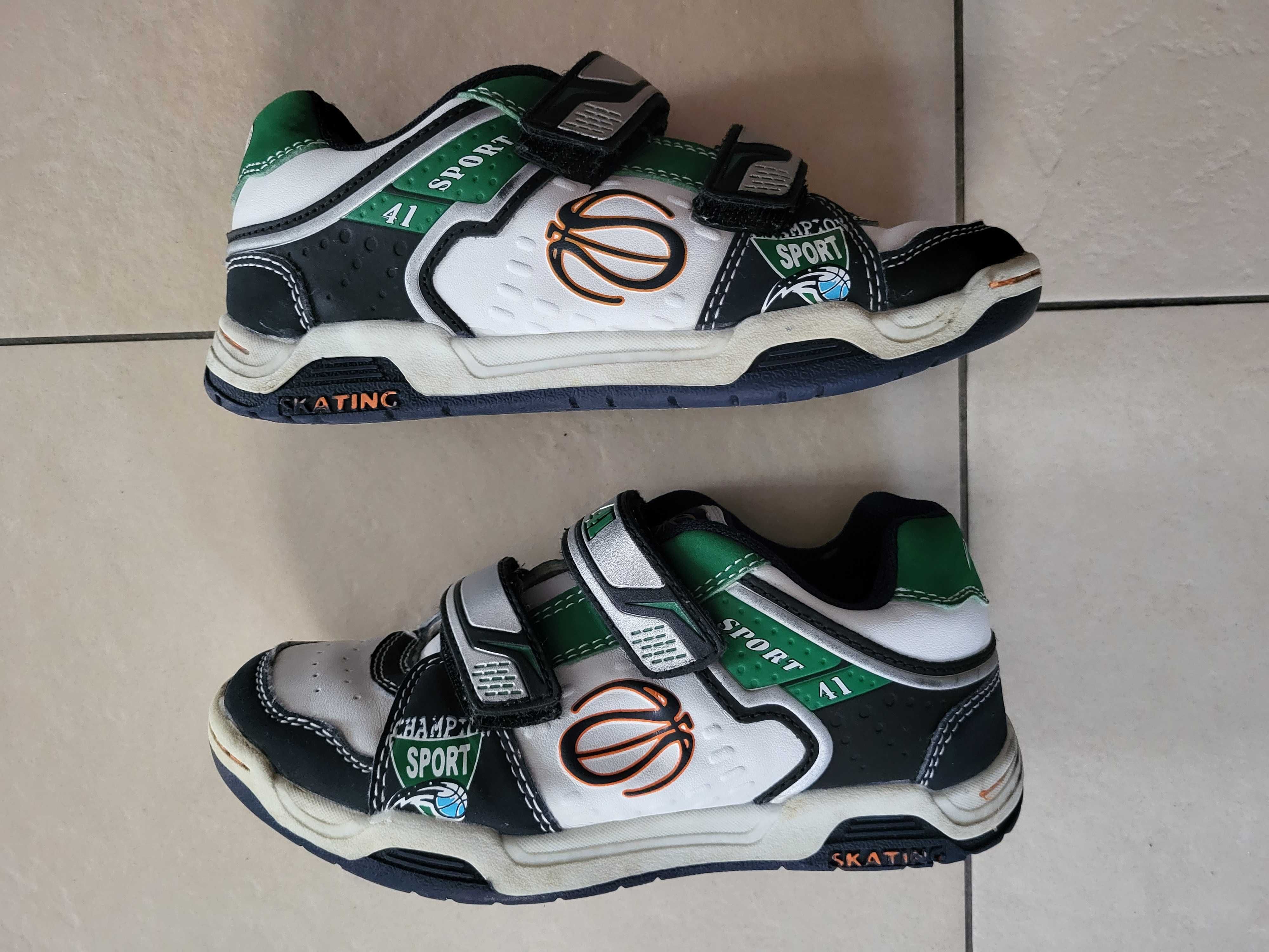 Buty sportowe sneakersy dla chłopca na rzepy Agaxy 32 dł. wkł. 21,3 cm