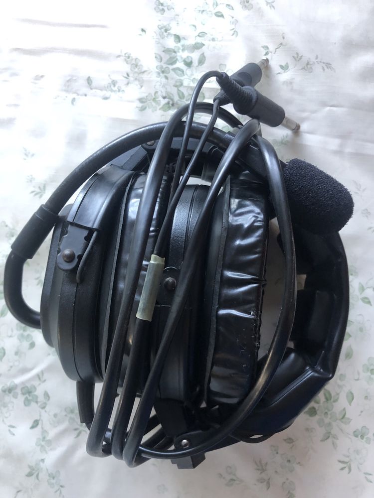 Headsets Telex echelon avião