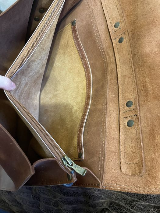 Чоловічий шкіряний портфель mastak