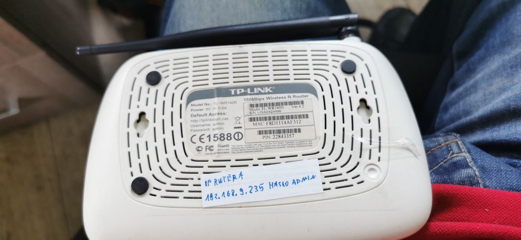 Ruter TP Link TL WR740N