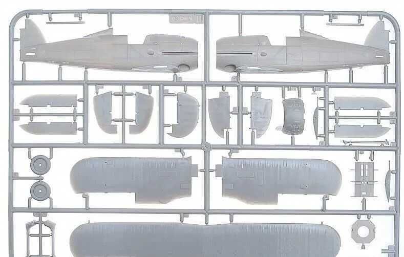 Gloster Gladiator Mk. II, com rodas e skis, modelismo escala 1:48