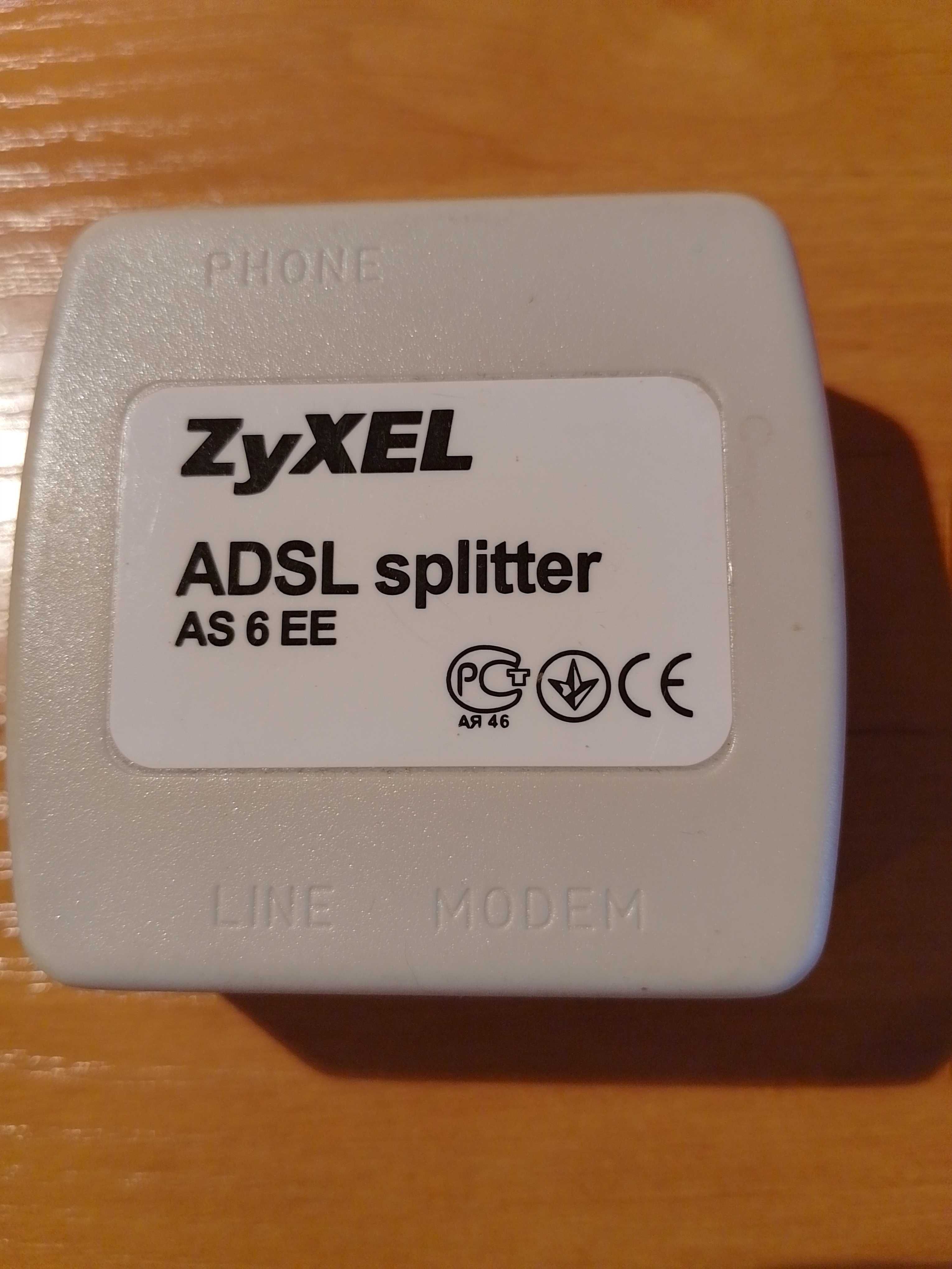 Спліттер Zyxel ADSL splitter AS6EE