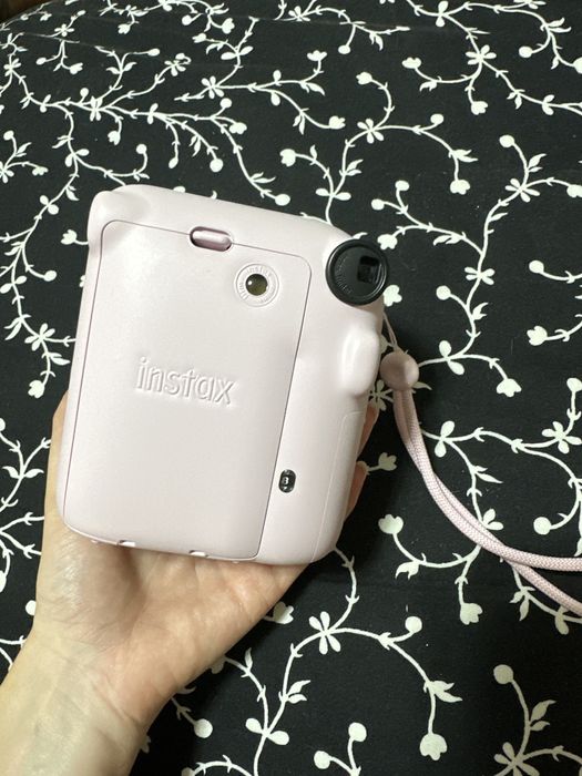 Instax Mini 12 Rosa + Capa