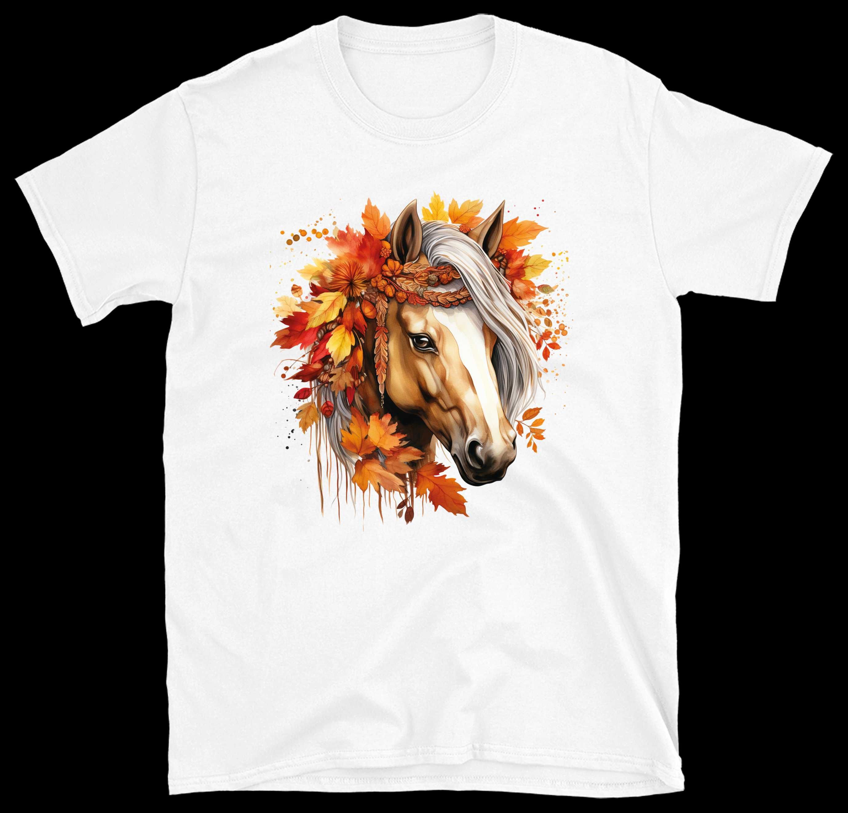 koszulka z koniem, koszulka koń, moda boho, t-shirt boho, xs-3xl