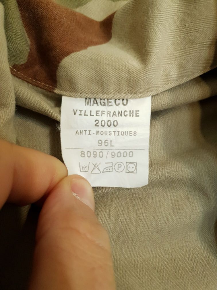 Lekka bluza moro kamuflaż wojskowa taktyczna Mageco Villefranche M L
