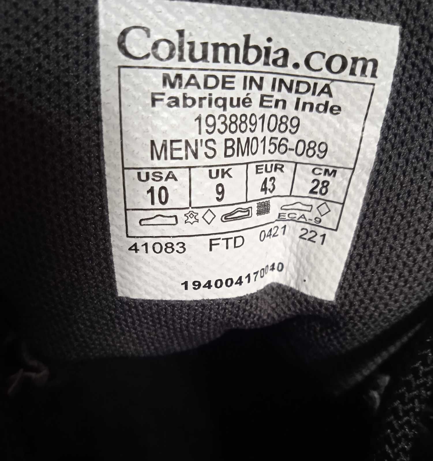 Трекінгові кросівки Columbia, кроссовки Columbia. Оригінал. З США