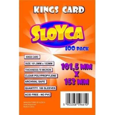 Koszulki Kings Card 101,5x153mm (100szt) SLOYCA