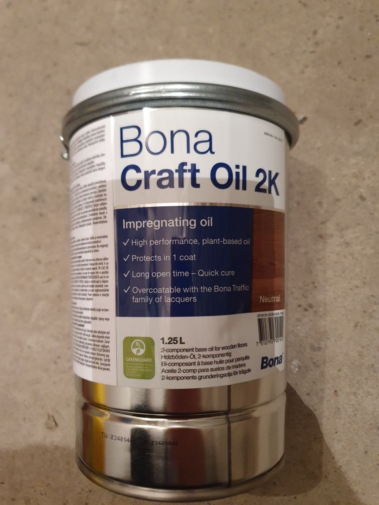 Bona Craft oil 2k-4 sztuki