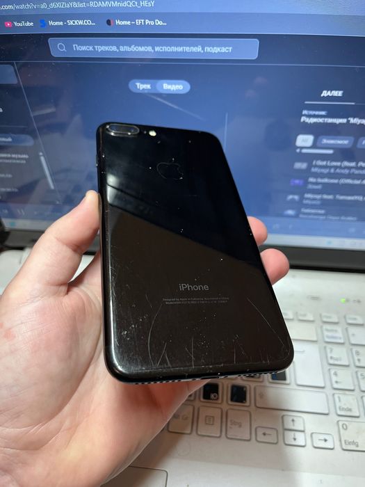 iPhone 7+ Plus 128gb IOS 16 Neverlock Айфон 7+ Плюс 128гб Неверлок