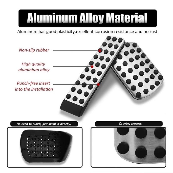 Mercedes W211 W210 W124 W140 W220 W221 W463 накладки педали тюнинг AMG