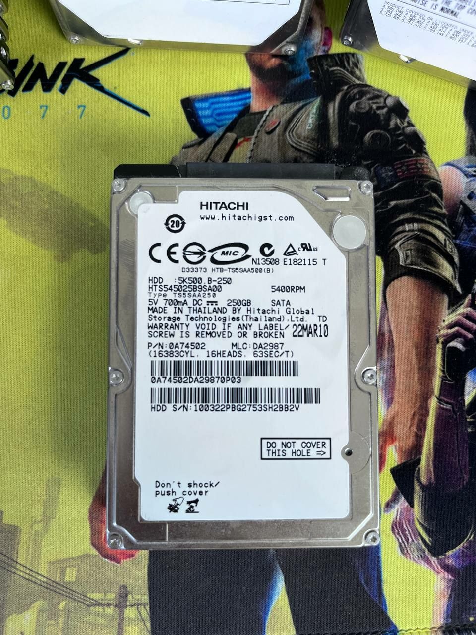 Жорсткі диски HDD 120 / 160 / 250 ГБ