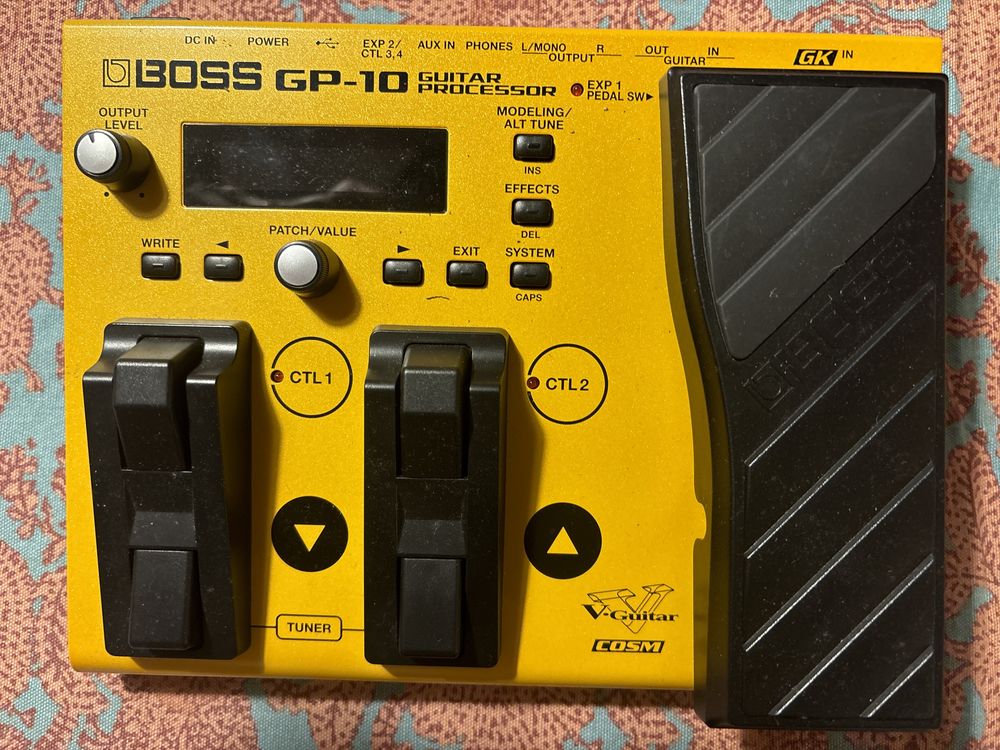 Pedal Processador de Guitarra GP-10