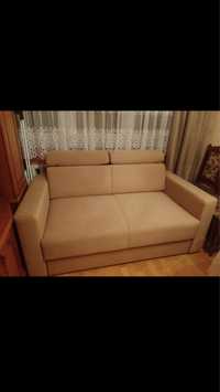 Sofa black ted white