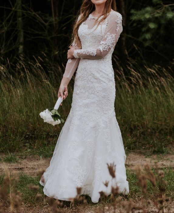 Suknia ślubna z kolekcji SINCERITY BRIDAL - ROZMIAR 34