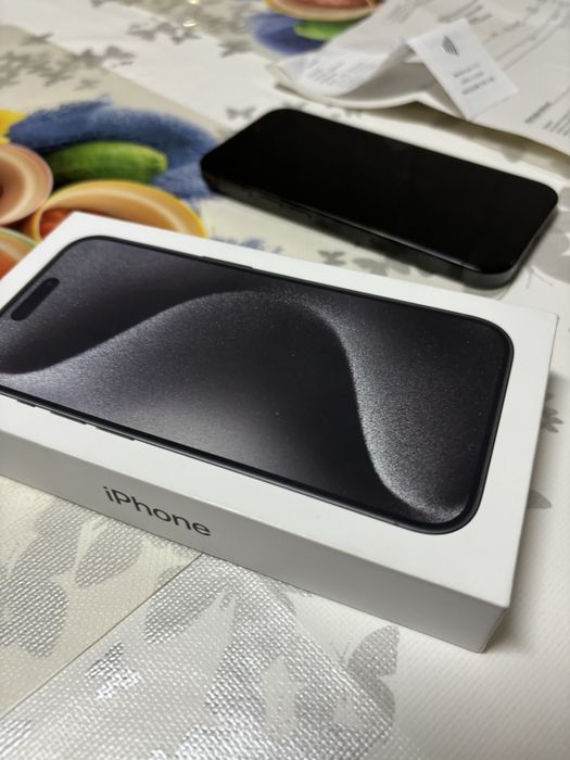 Iphone 15 Pro 256Gb Black titanium com garantia