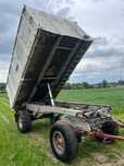 Przyczepa rolnicza hl 12 ton 3 stronny wywrot