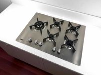 Zanussi / Зануссі Газова панель ZGU 76534 XA, 5 конф. нерж.