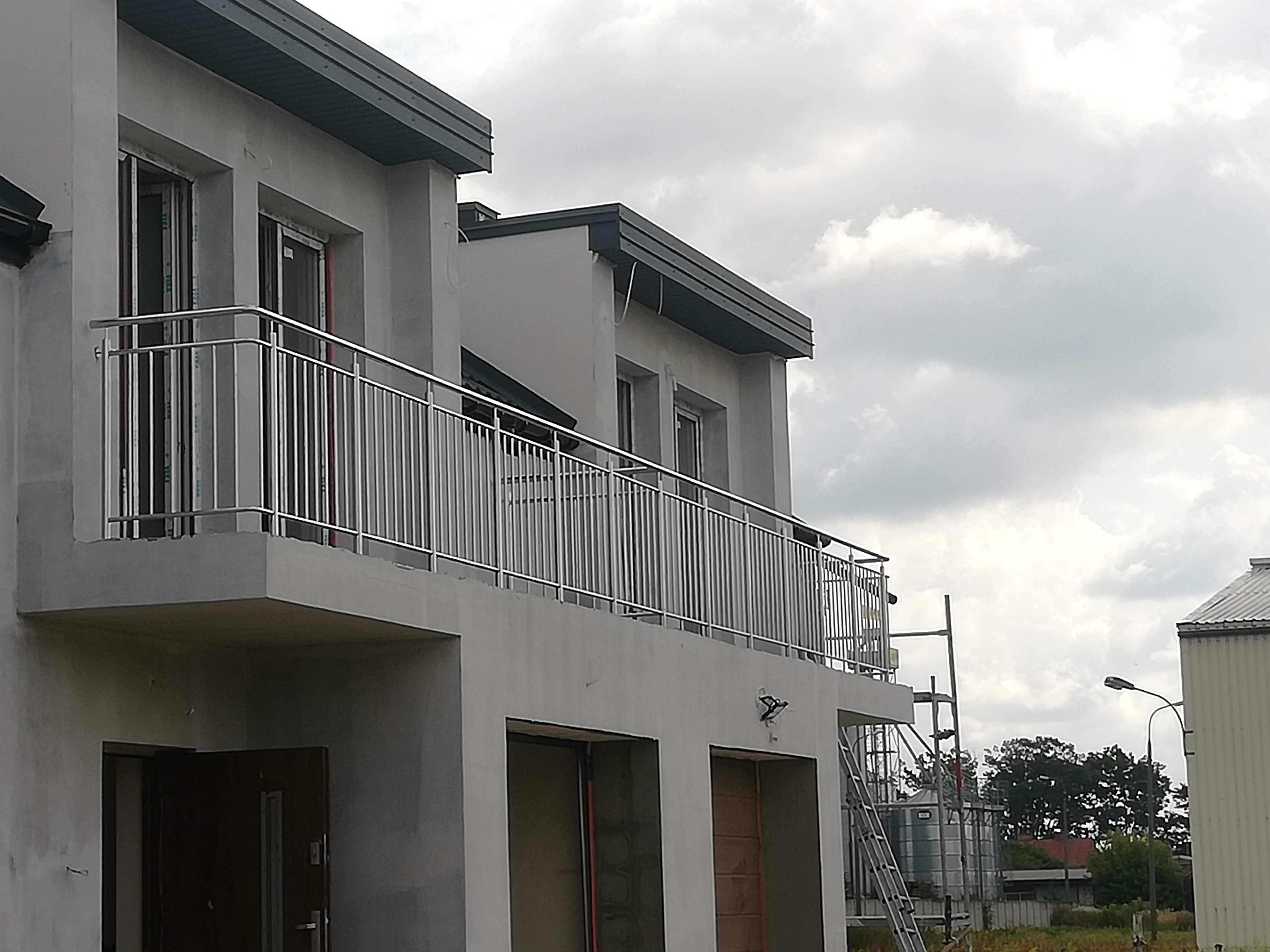 Balustrady ze stali nierdzewnej, szklane, balkony, schody, francuskie