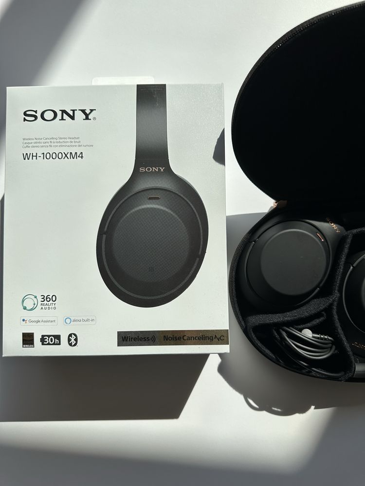 Sony WH‑1000XM4 – Cancelamento de Ruído