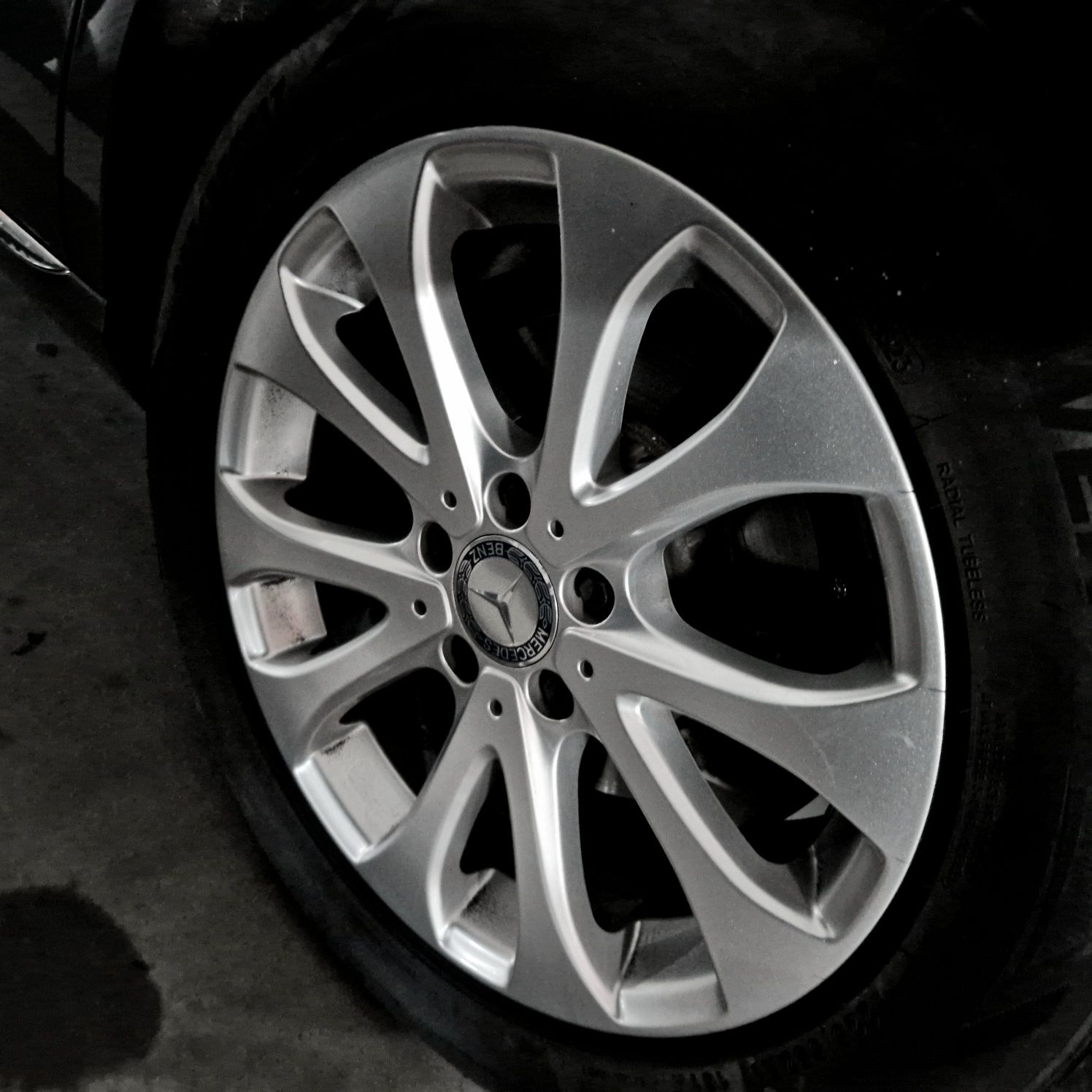 Jantes original 17 Mercedes com pneus s/novos