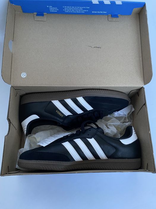 ОРИГІНАЛ!! Кросівки Adidas Samba OG 43.5р (B75807)