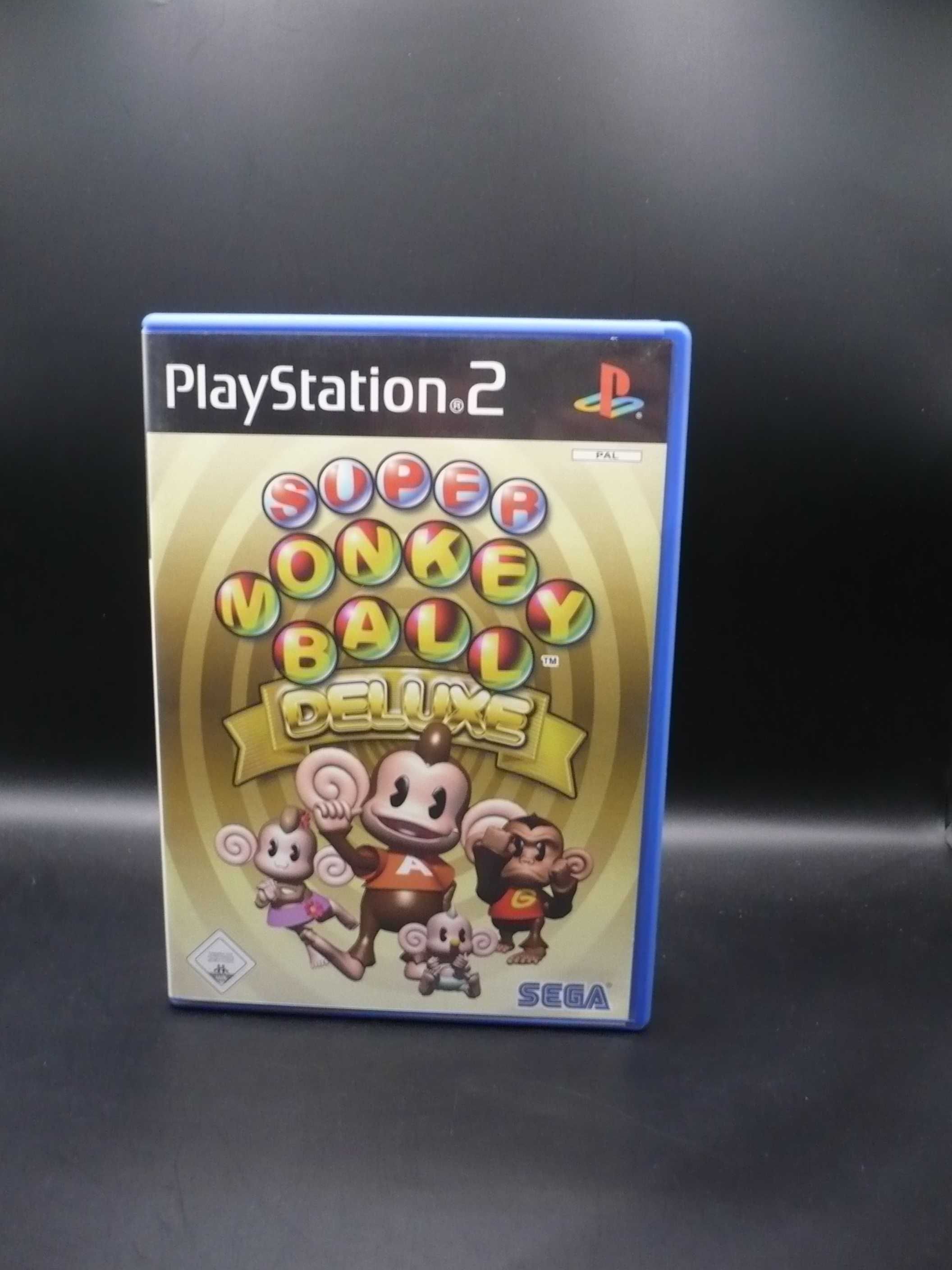 Super Monkey Ball Deluxe PS2 (wersja niemiecka)