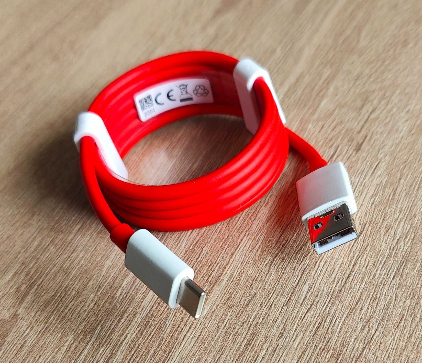 Кабель OnePlus Usb Type-C-Usb, Warp/SuperVooc/Dash Charge.