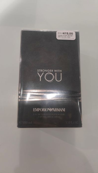 Emporio Armani Stronger With You marki Giorgio Armani EDT.Nowy w folii