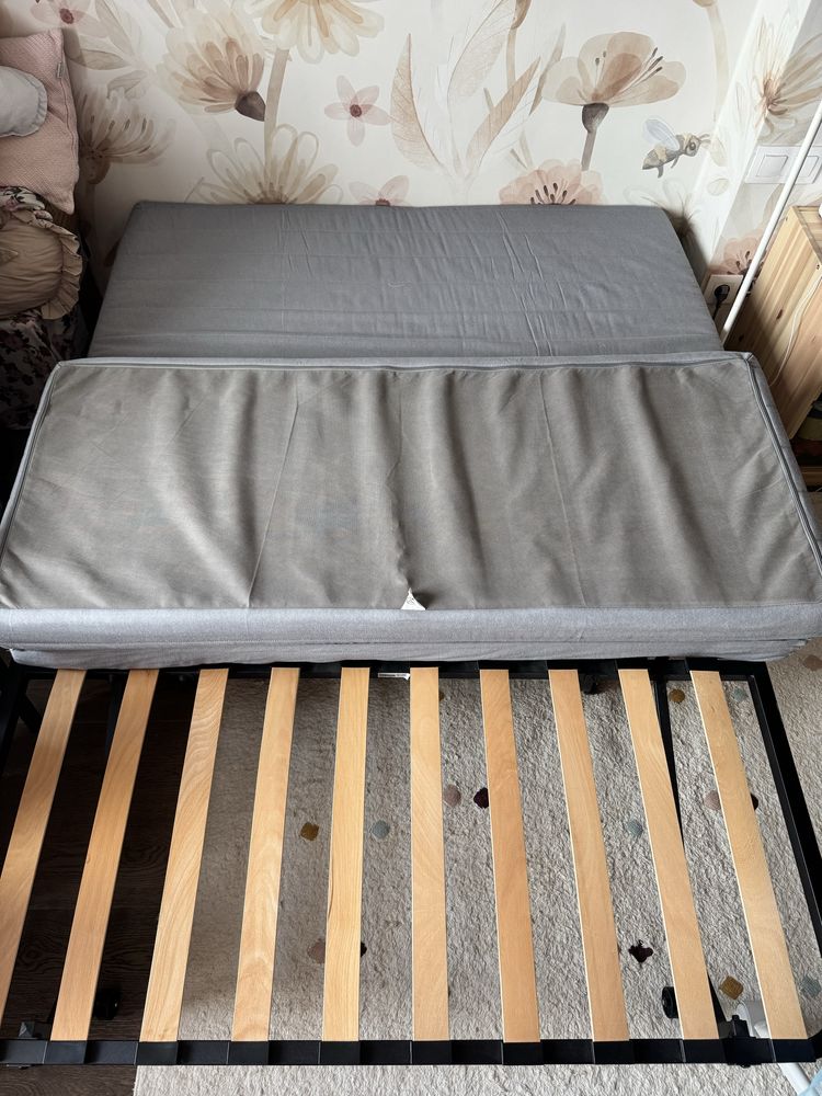 Sofa 2-osobowa rozkładana IKEA LYCKSELE LOVAS (materac+pokrycie GRATIS