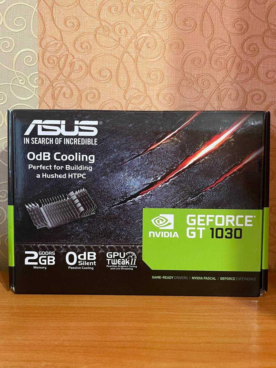 Відеокарта Asus PCI-Ex GeForce GT 1030 2GB GDDR5 (64bit) (DVI, HDMI)