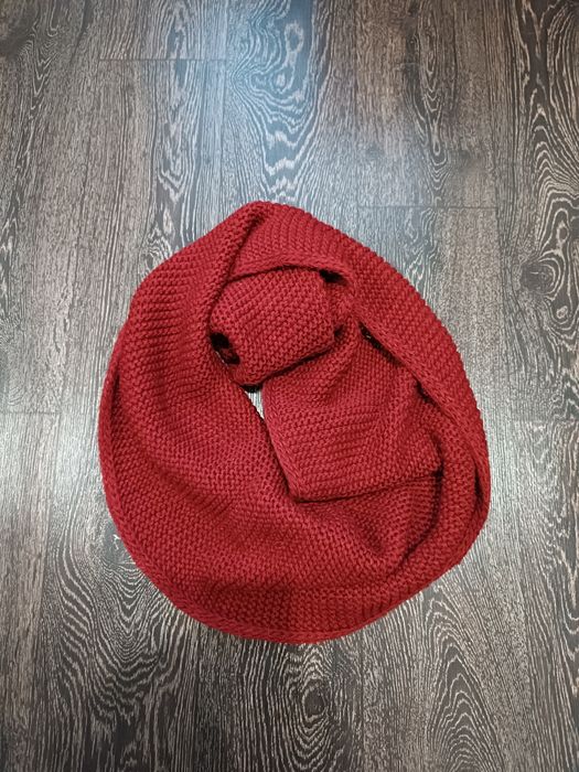 Шарф, теплий зимовий шарф, шарф-хомут.