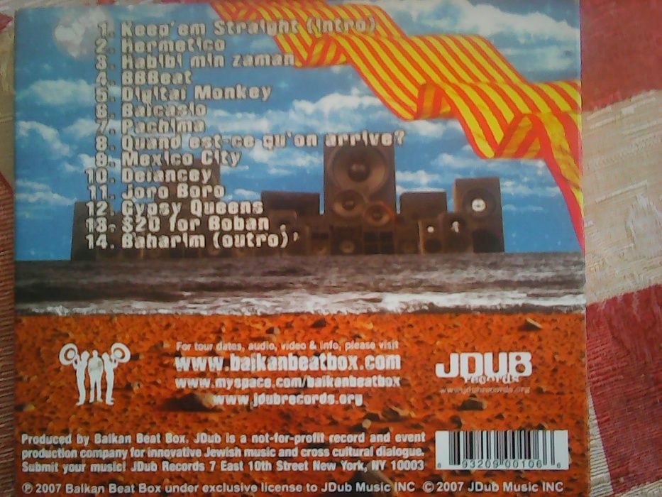 Balkan Beat Box CD 2007 ФИРМА