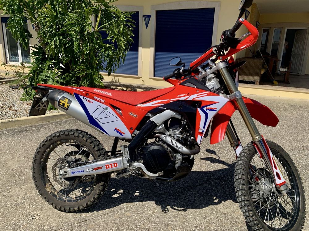 Honda Crf 450L como nova